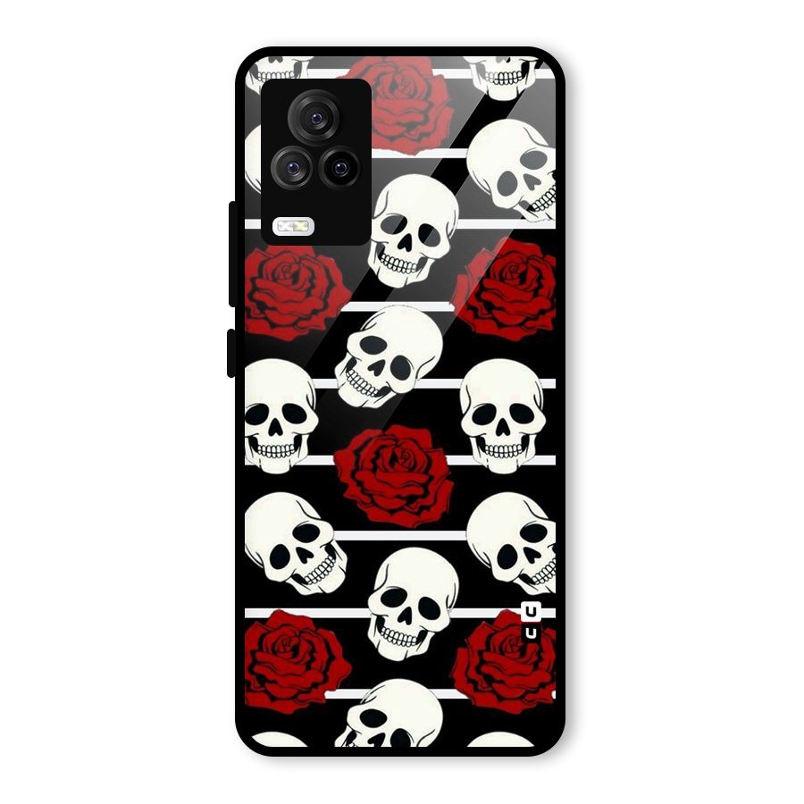 Adorable Skulls Glass Back Case for Vivo iQOO 7 Legend 5G