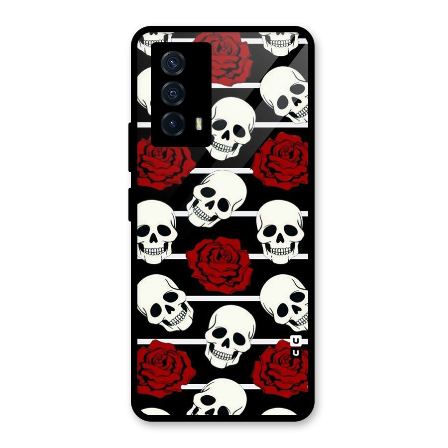 Adorable Skulls Glass Back Case for Vivo iQOO Z5