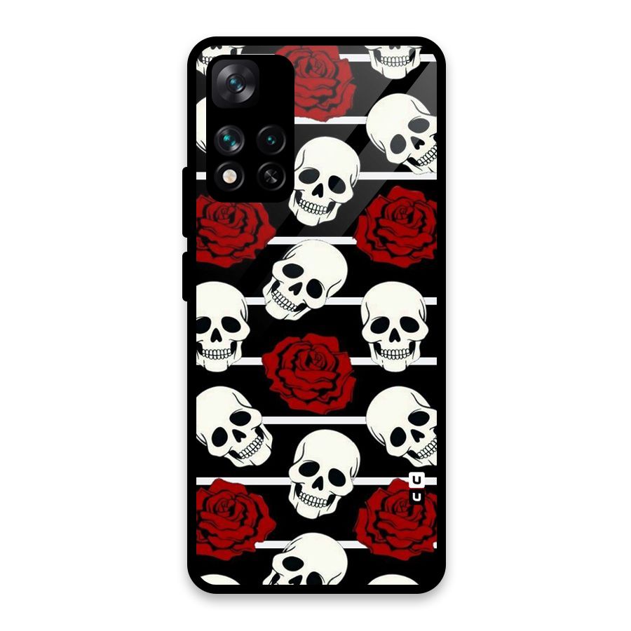 Adorable Skulls Glass Back Case for Xiaomi 11i HyperCharge 5G