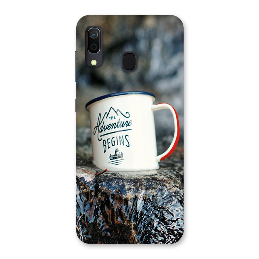 Adventure Begins Back Case for Galaxy A20