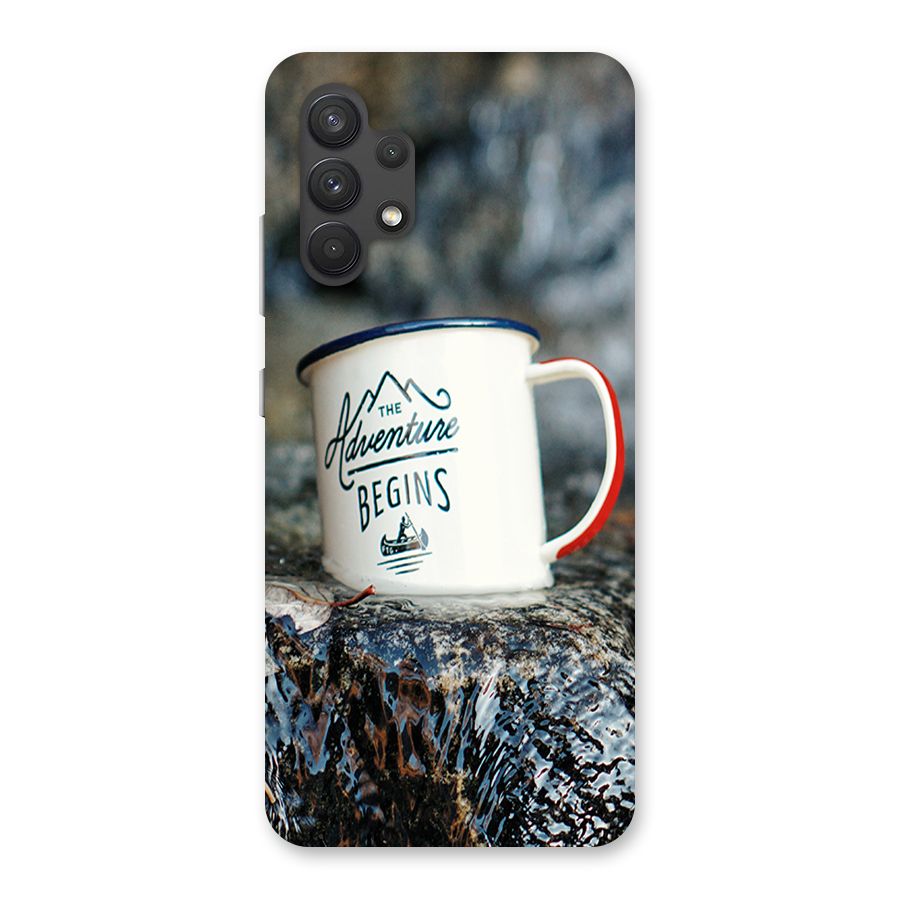 Adventure Begins Back Case for Galaxy A32