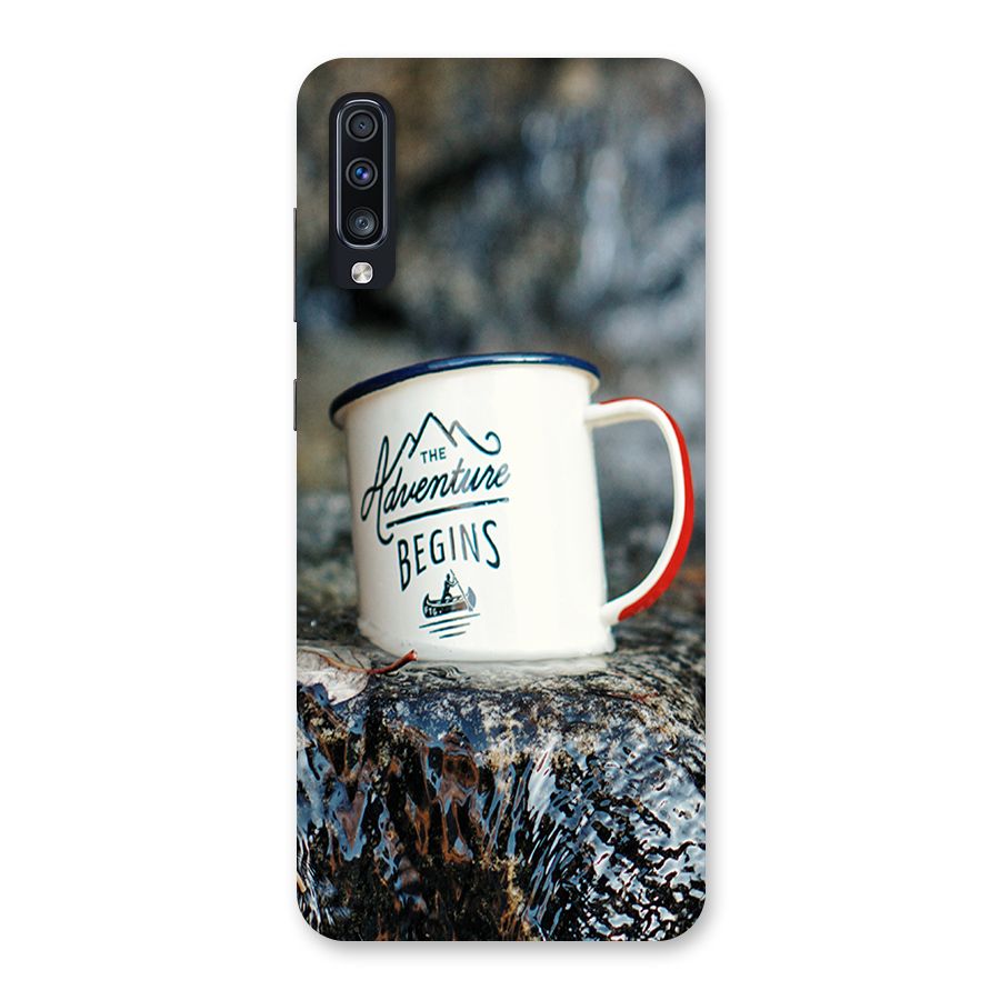 Adventure Begins Back Case for Galaxy A70