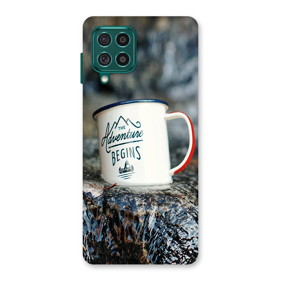 Adventure Begins Back Case for Galaxy F62