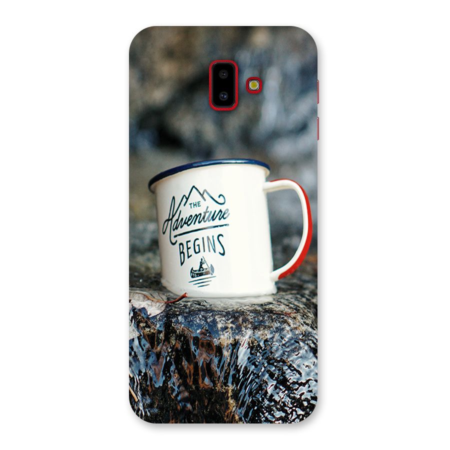 Adventure Begins Back Case for Galaxy J6 Plus