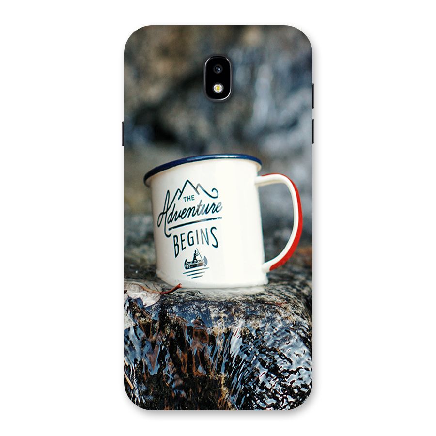 Adventure Begins Back Case for Galaxy J7 Pro
