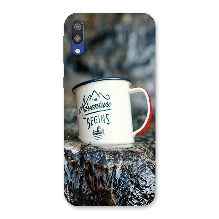 Adventure Begins Back Case for Galaxy M10