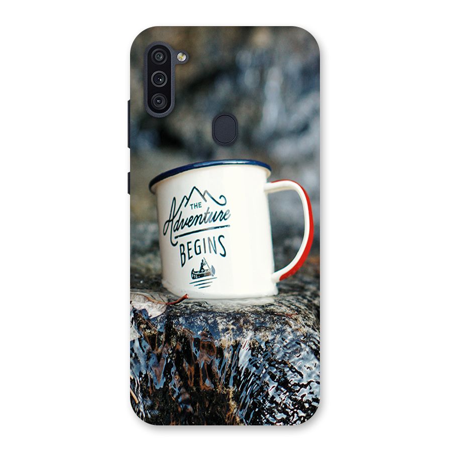 Adventure Begins Back Case for Galaxy M11