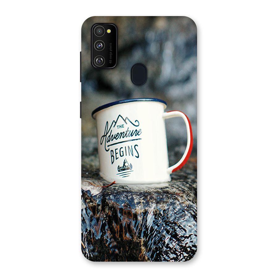 Adventure Begins Back Case for Galaxy M30s