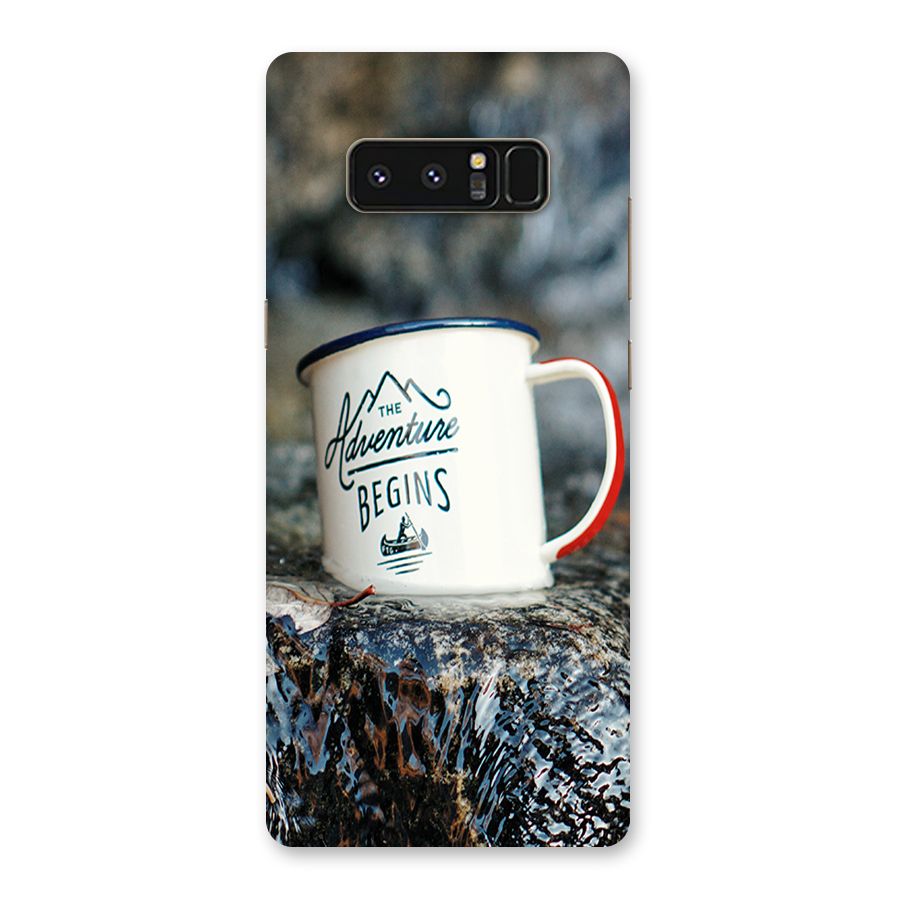 Adventure Begins Back Case for Galaxy Note 8