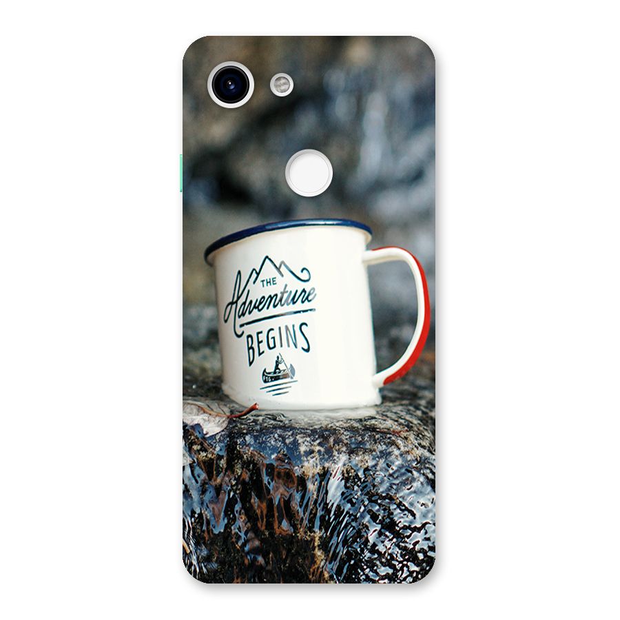 Adventure Begins Back Case for Google Pixel 3