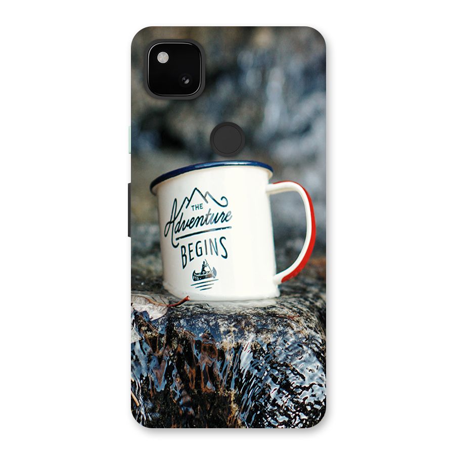 Adventure Begins Back Case for Google Pixel 4a