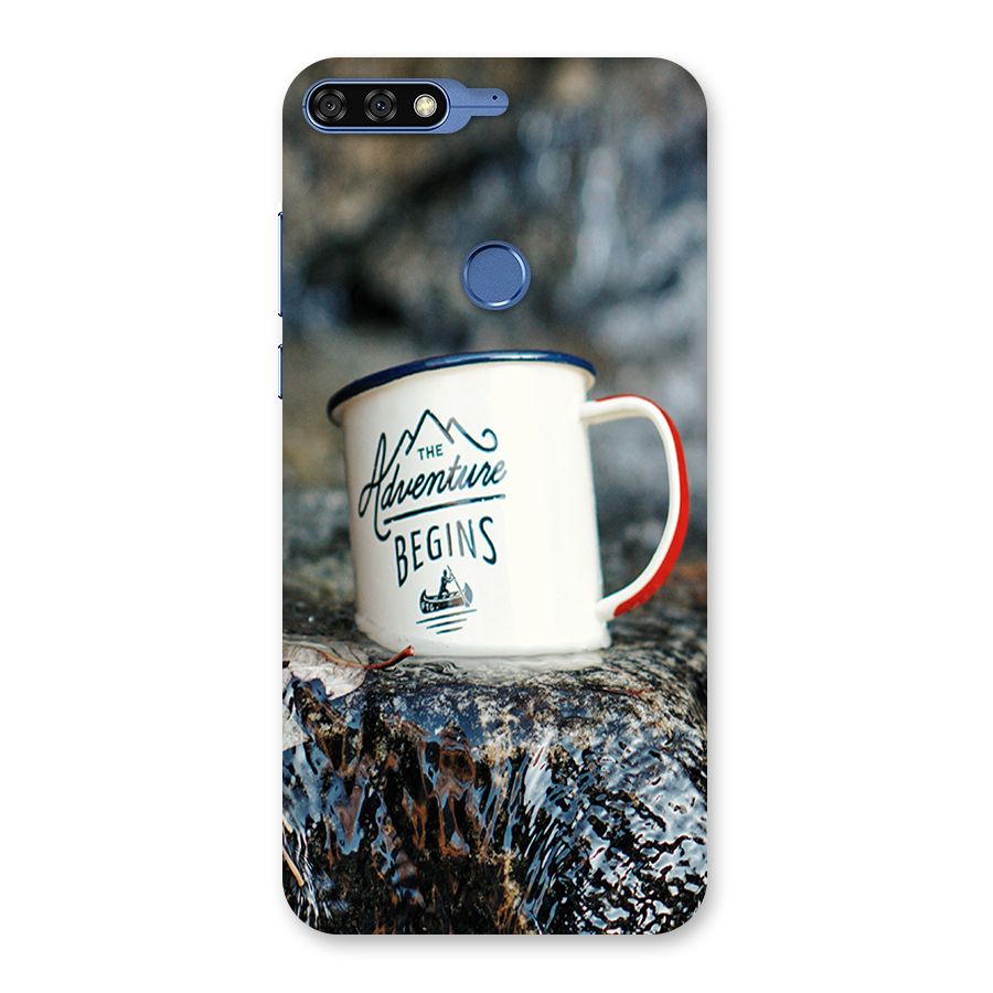 Adventure Begins Back Case for Honor 7C