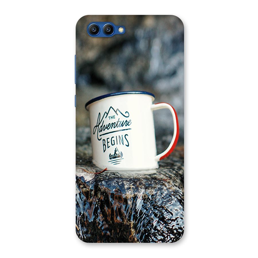 Adventure Begins Back Case for Honor View 10