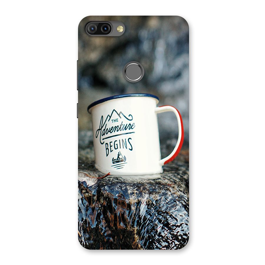 Adventure Begins Back Case for Infinix Hot 6 Pro