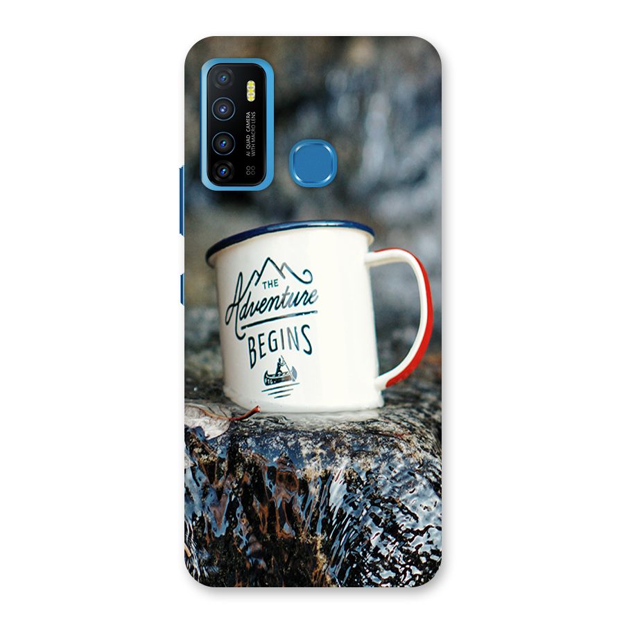 Adventure Begins Back Case for Infinix Hot 9