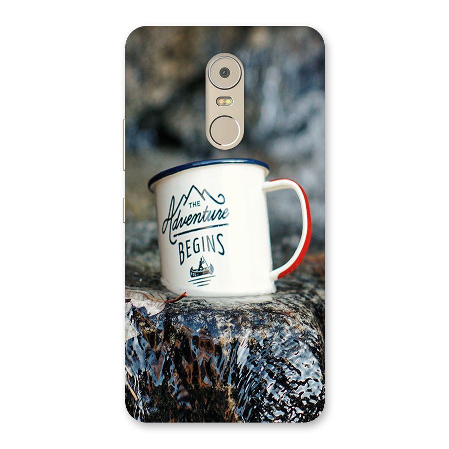 Adventure Begins Back Case for Lenovo K6 Note