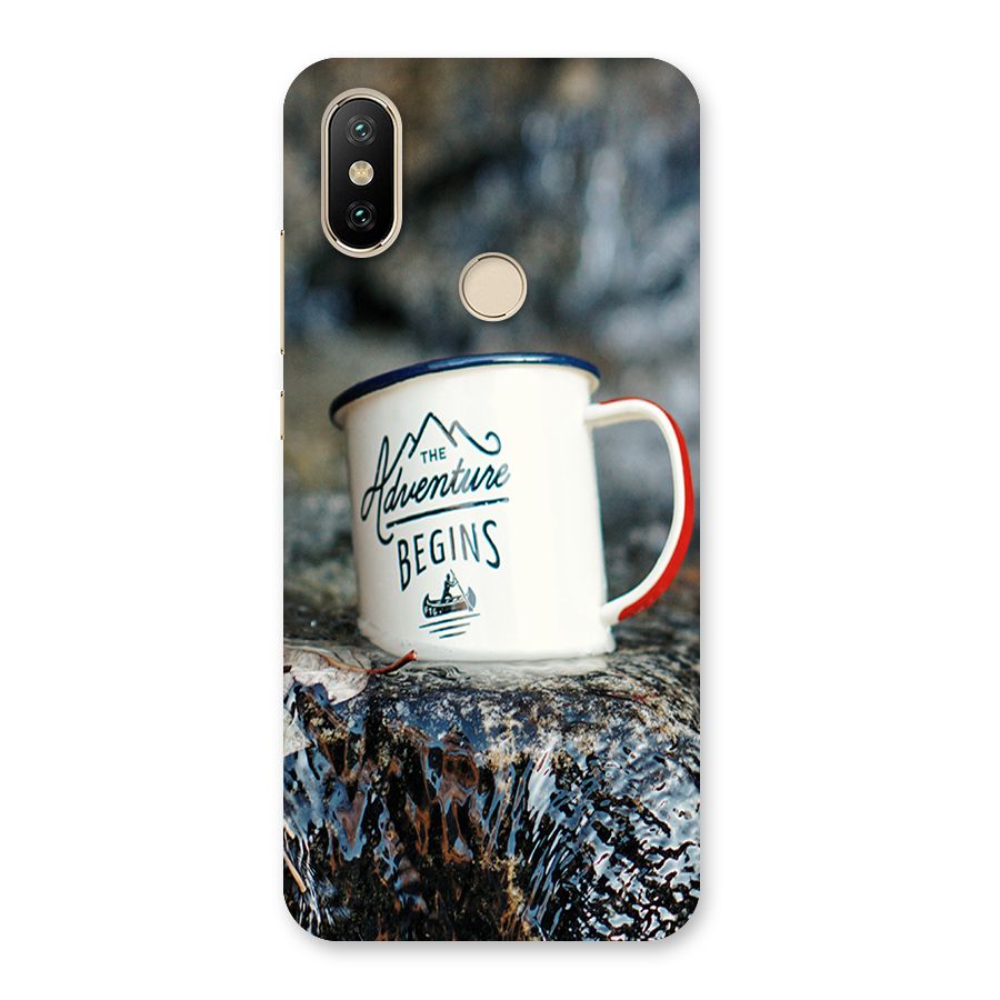 Adventure Begins Back Case for Mi A2