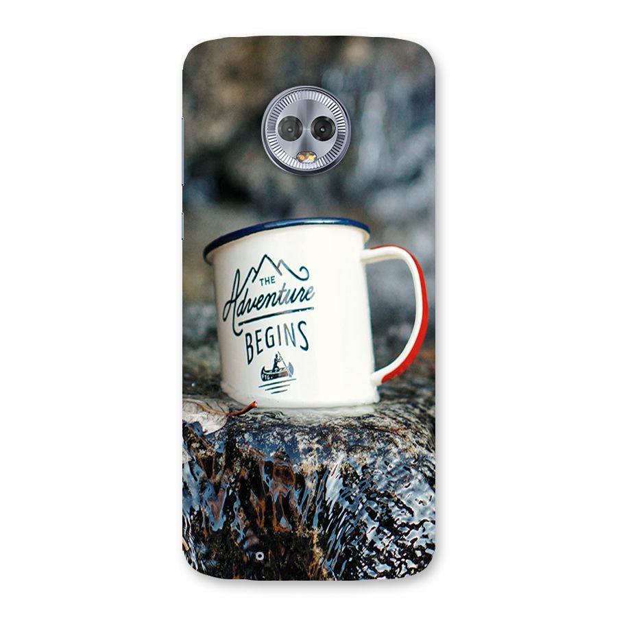 Adventure Begins Back Case for Moto G6