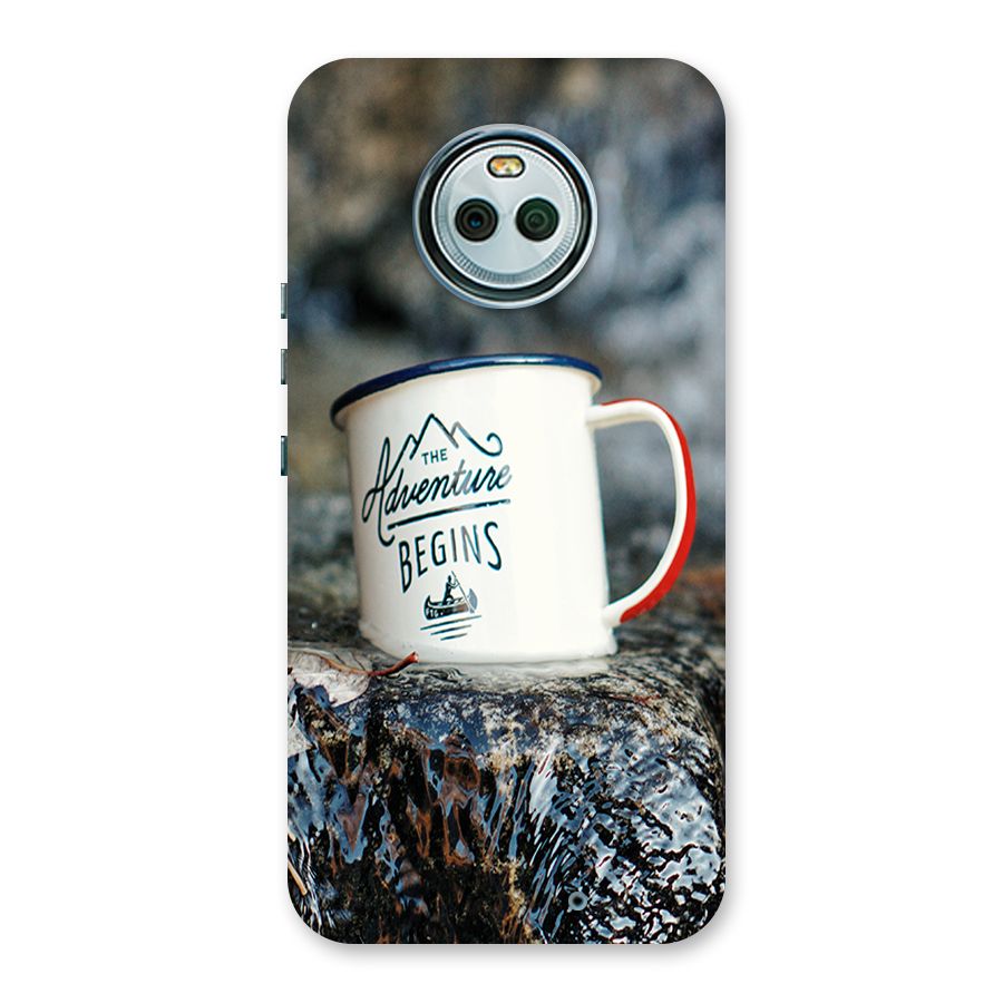 Adventure Begins Back Case for Moto X4