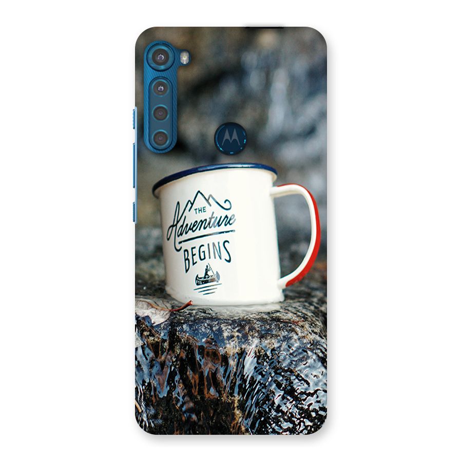 Adventure Begins Back Case for Motorola One Fusion Plus