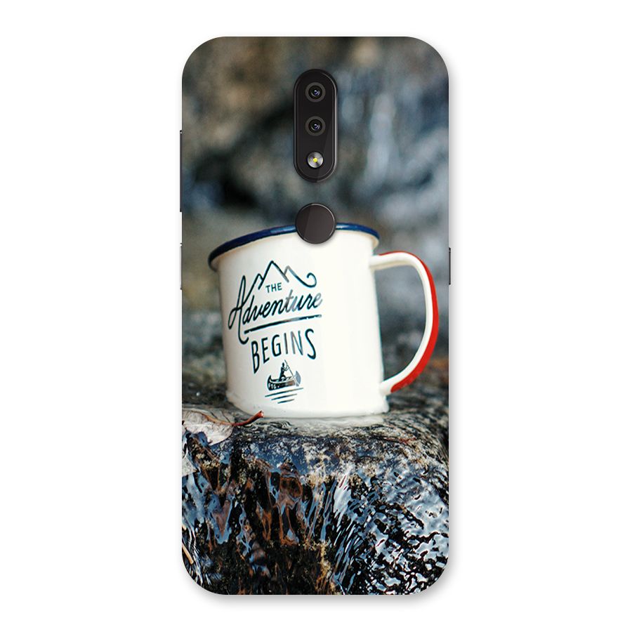 Adventure Begins Back Case for Nokia 4.2