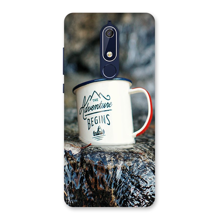 Adventure Begins Back Case for Nokia 5.1