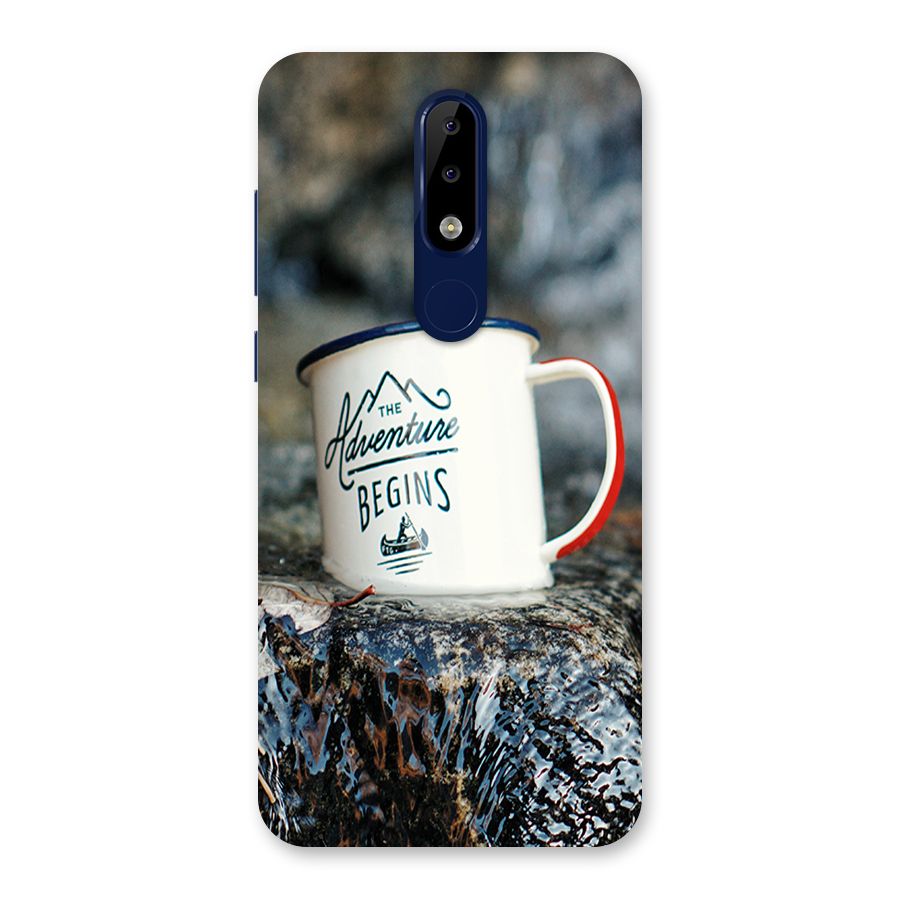 Adventure Begins Back Case for Nokia 5.1 Plus