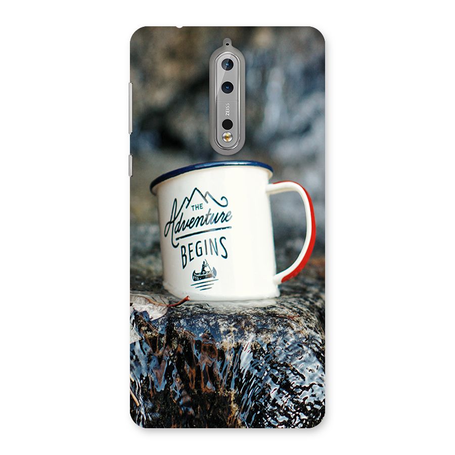 Adventure Begins Back Case for Nokia 8