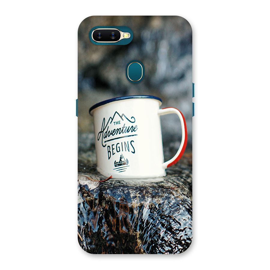 Adventure Begins Back Case for Oppo A11k