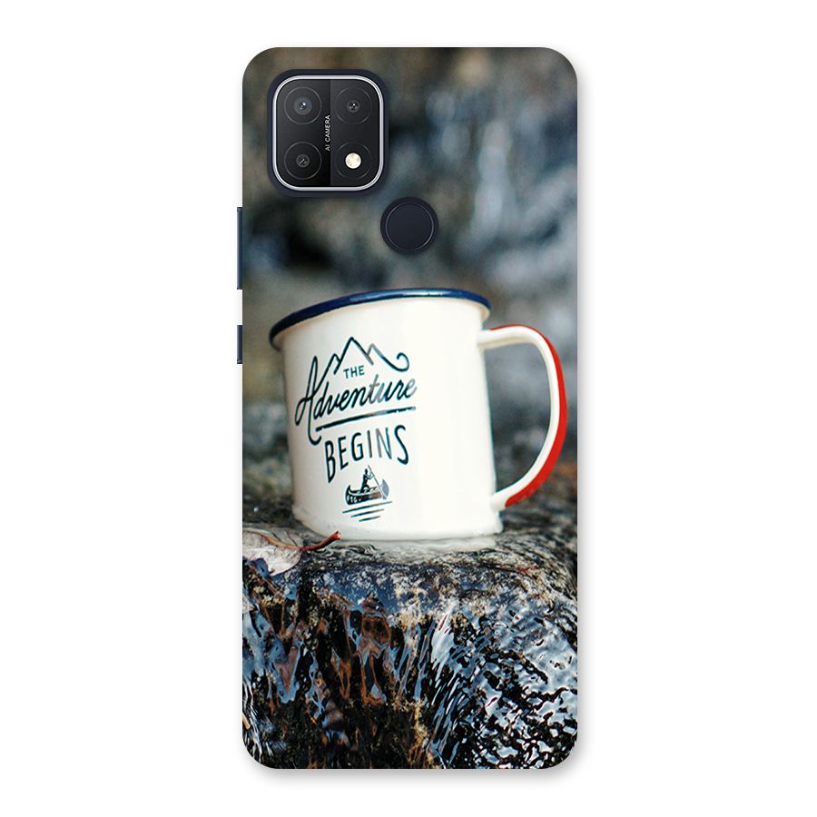 Adventure Begins Back Case for Oppo A15s