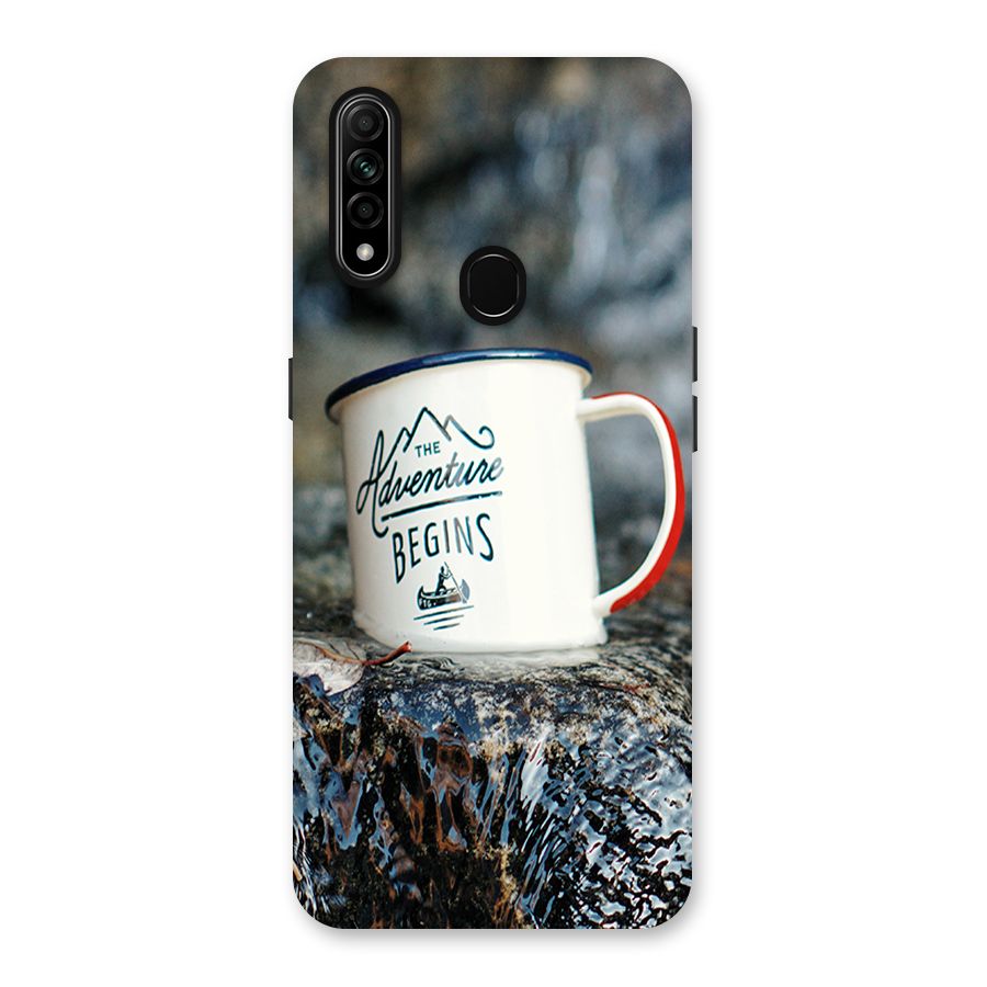 Adventure Begins Back Case for Oppo A31