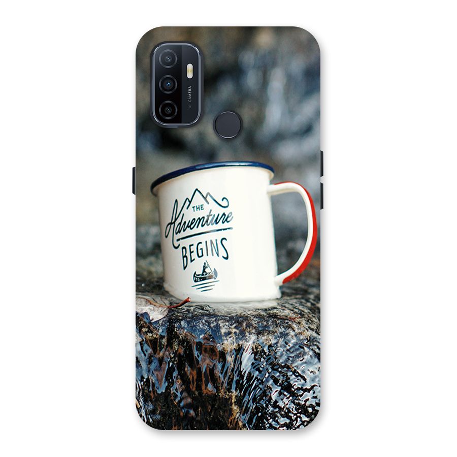 Adventure Begins Back Case for Oppo A32