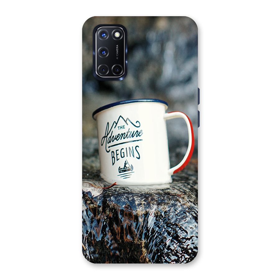 Adventure Begins Back Case for Oppo A52