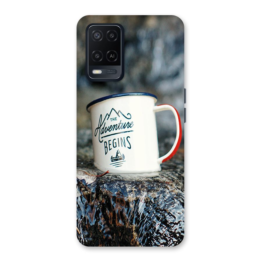Adventure Begins Back Case for Oppo A54