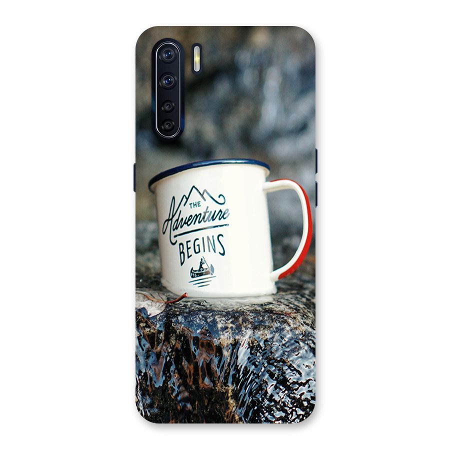 Adventure Begins Back Case for Oppo F15