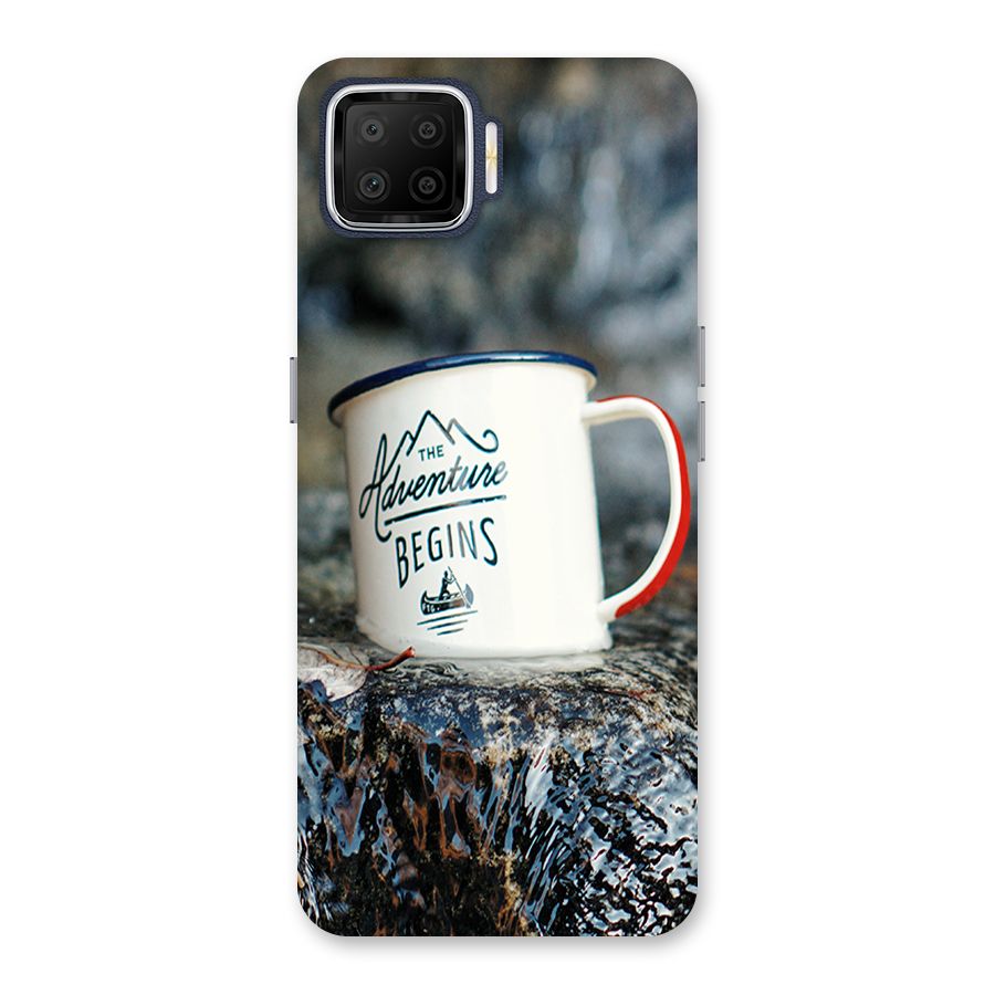 Adventure Begins Back Case for Oppo F17