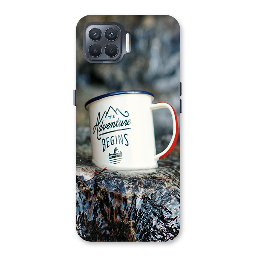 Adventure Begins Back Case for Oppo F17 Pro