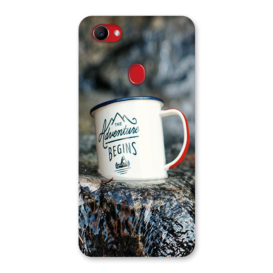 Adventure Begins Back Case for Oppo F7