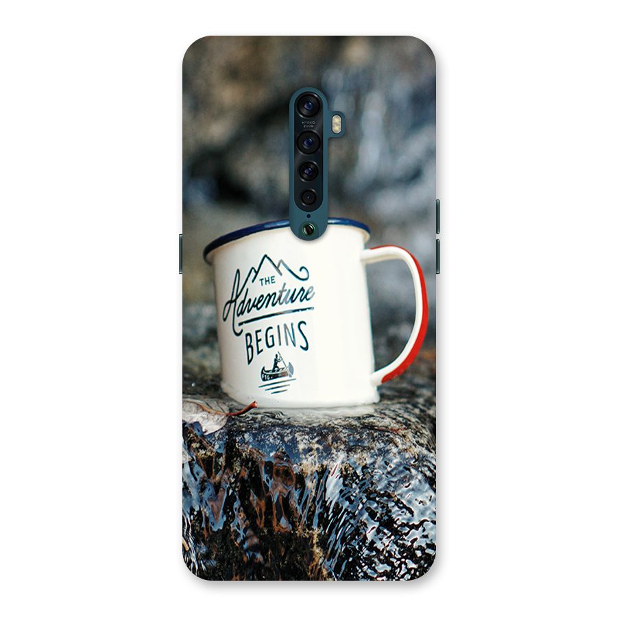 Adventure Begins Back Case for Oppo Reno2