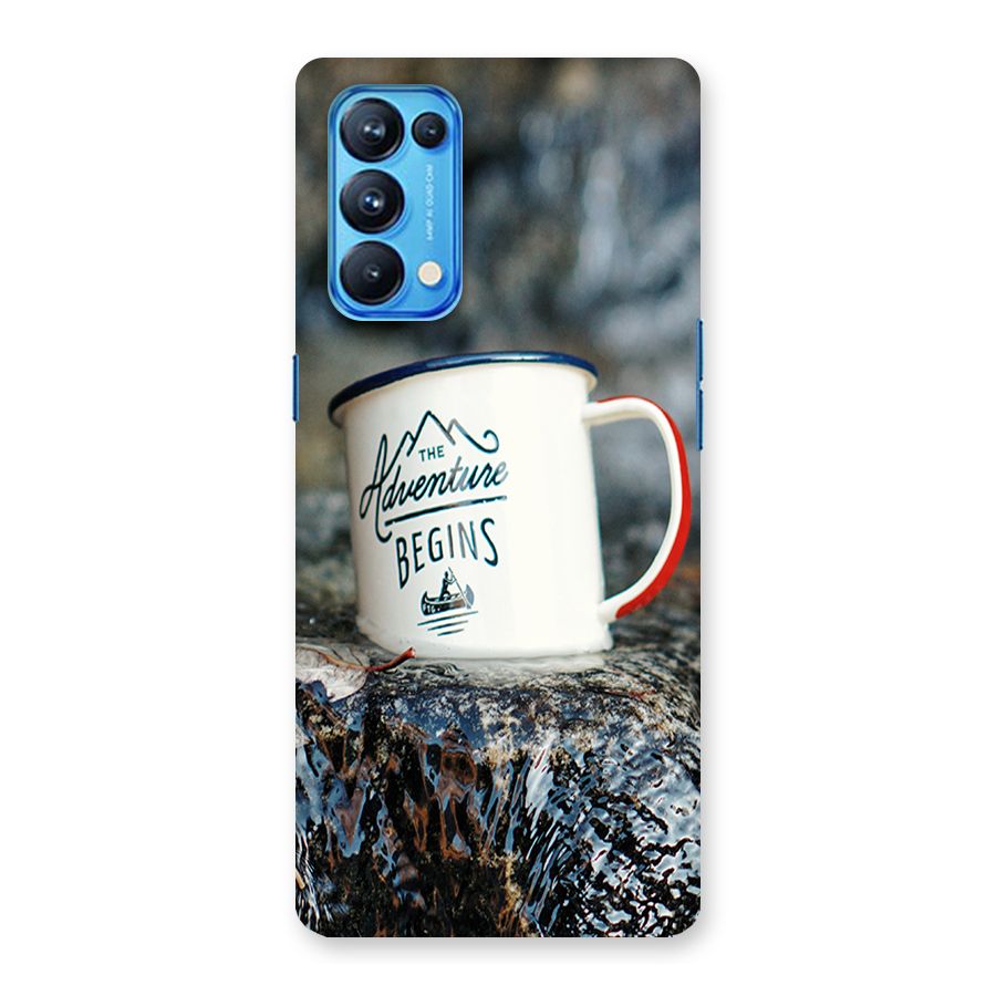 Adventure Begins Back Case for Oppo Reno5 Pro 5G