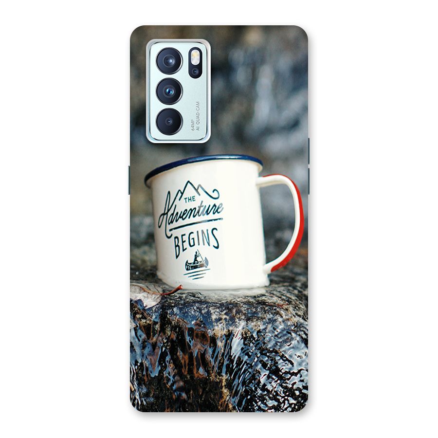 Adventure Begins Back Case for Oppo Reno6 Pro 5G