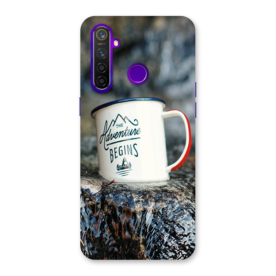 Adventure Begins Back Case for Realme 5 Pro