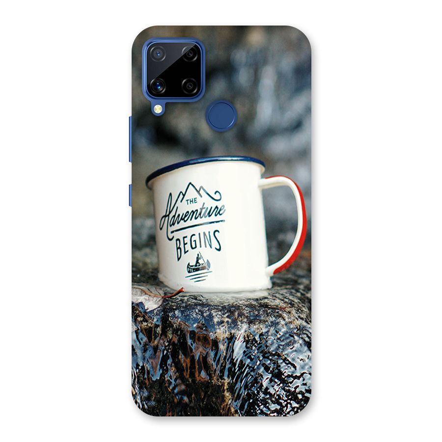 Adventure Begins Back Case for Realme C15