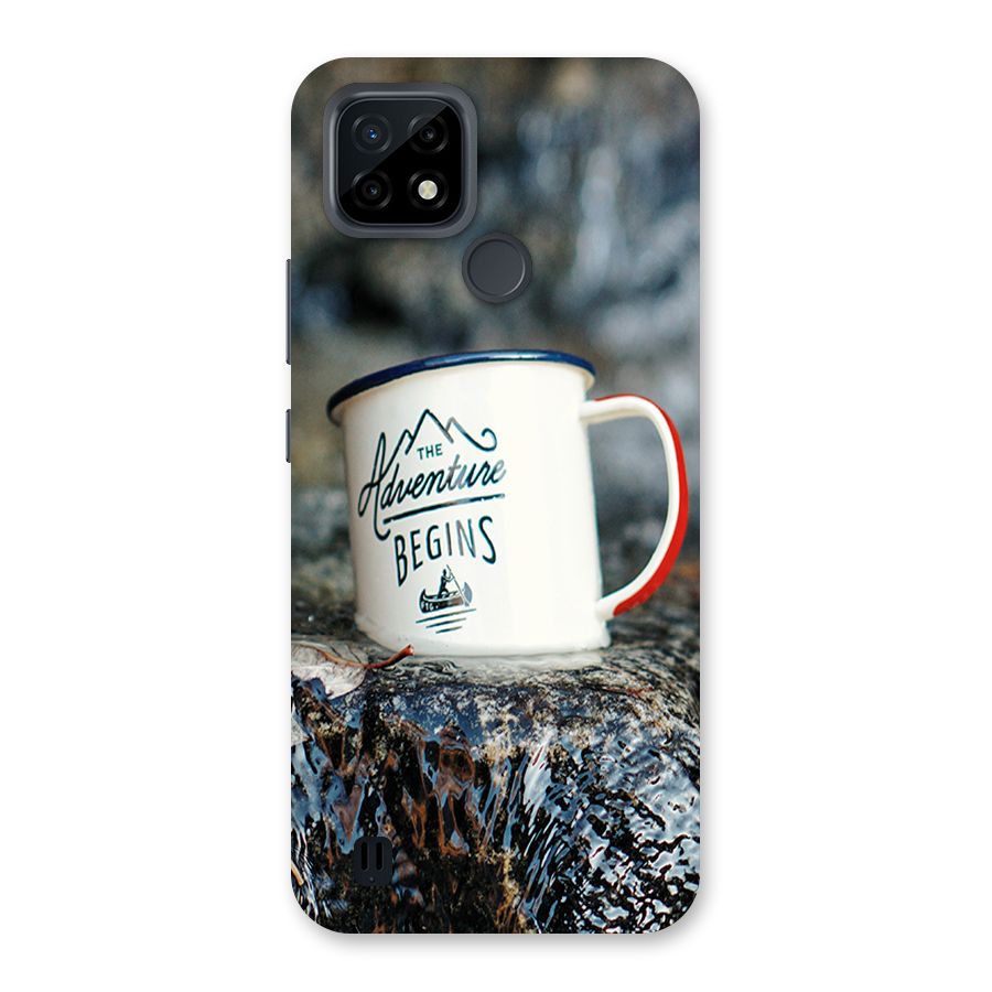 Adventure Begins Back Case for Realme C21