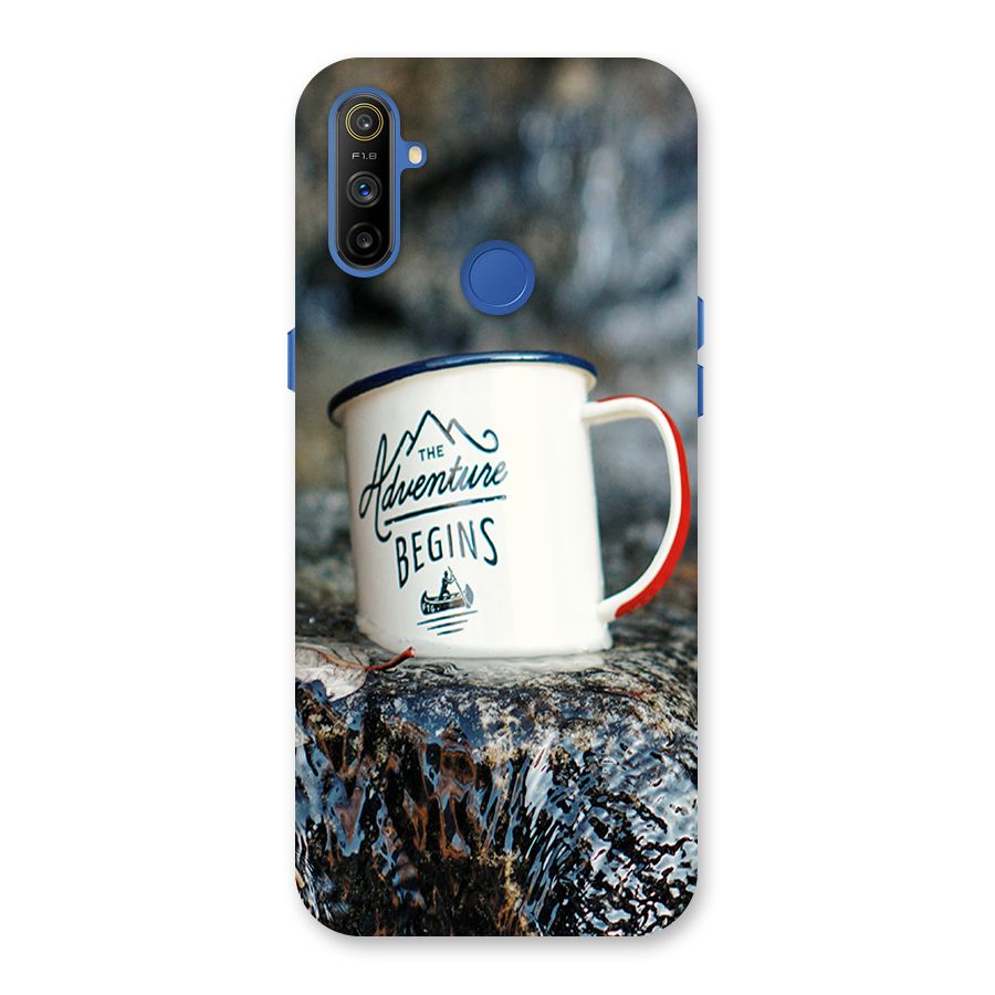 Adventure Begins Back Case for Realme Narzo 10A