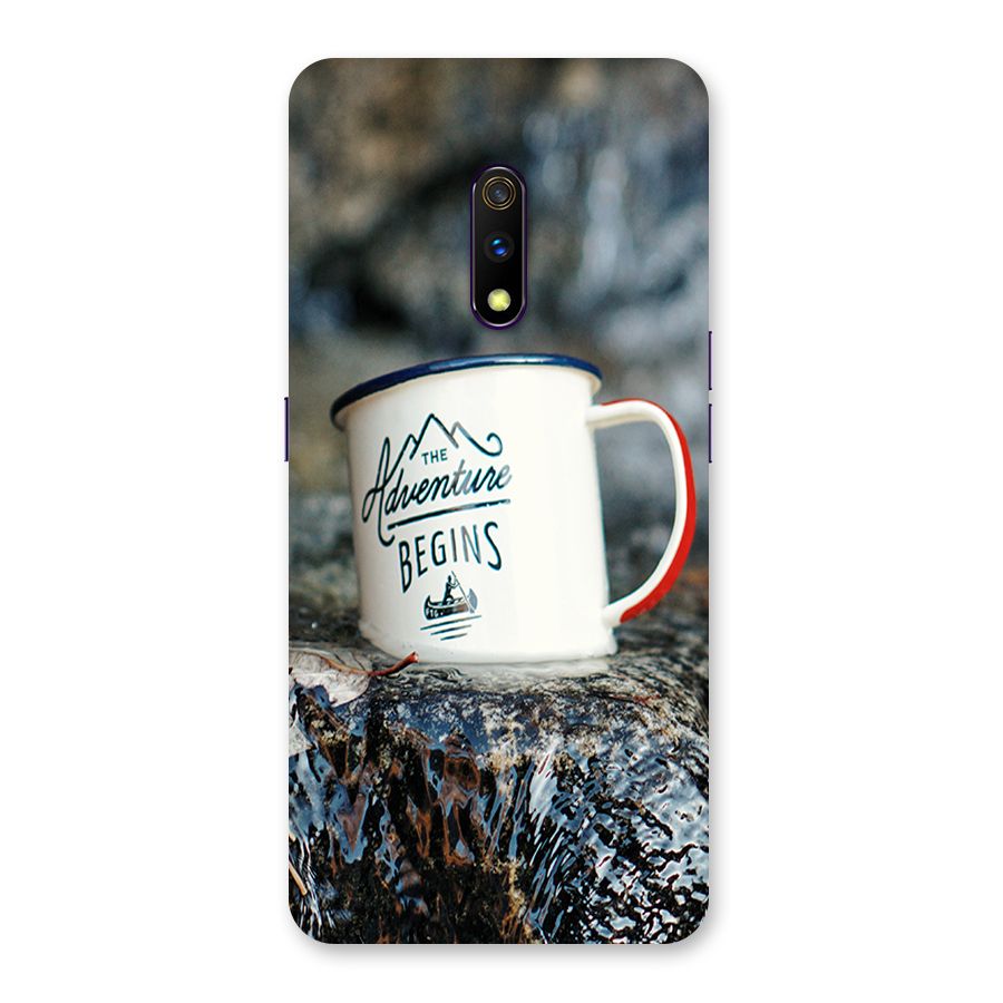 Adventure Begins Back Case for Realme X