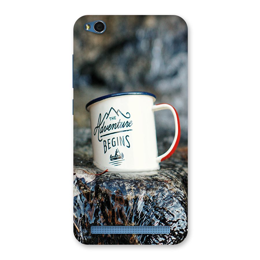 Adventure Begins Back Case for Redmi 5A