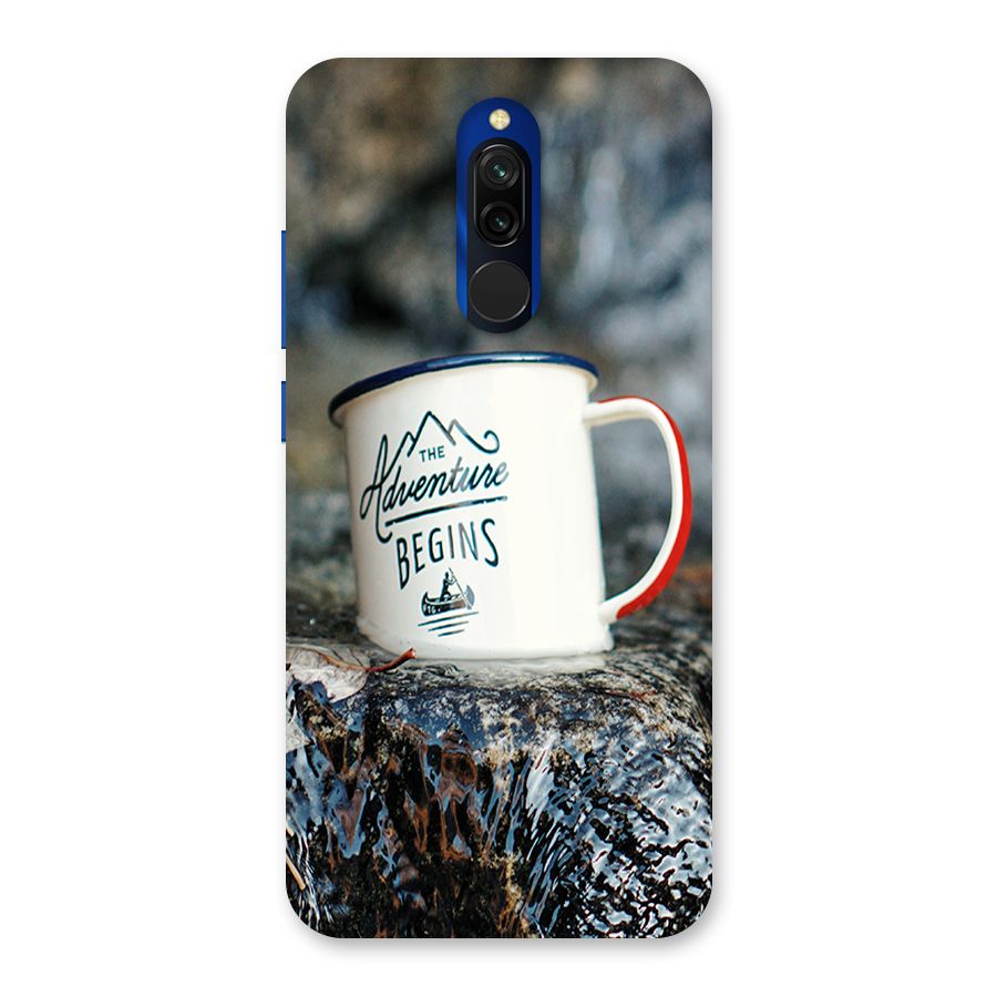 Adventure Begins Back Case for Redmi 8