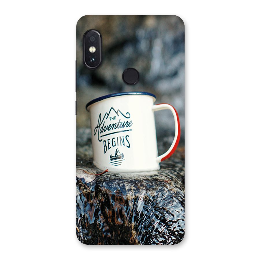 Adventure Begins Back Case for Redmi Note 5 Pro