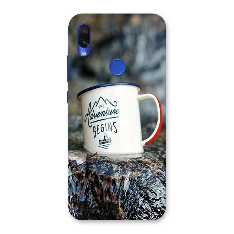 Adventure Begins Back Case for Redmi Note 7S